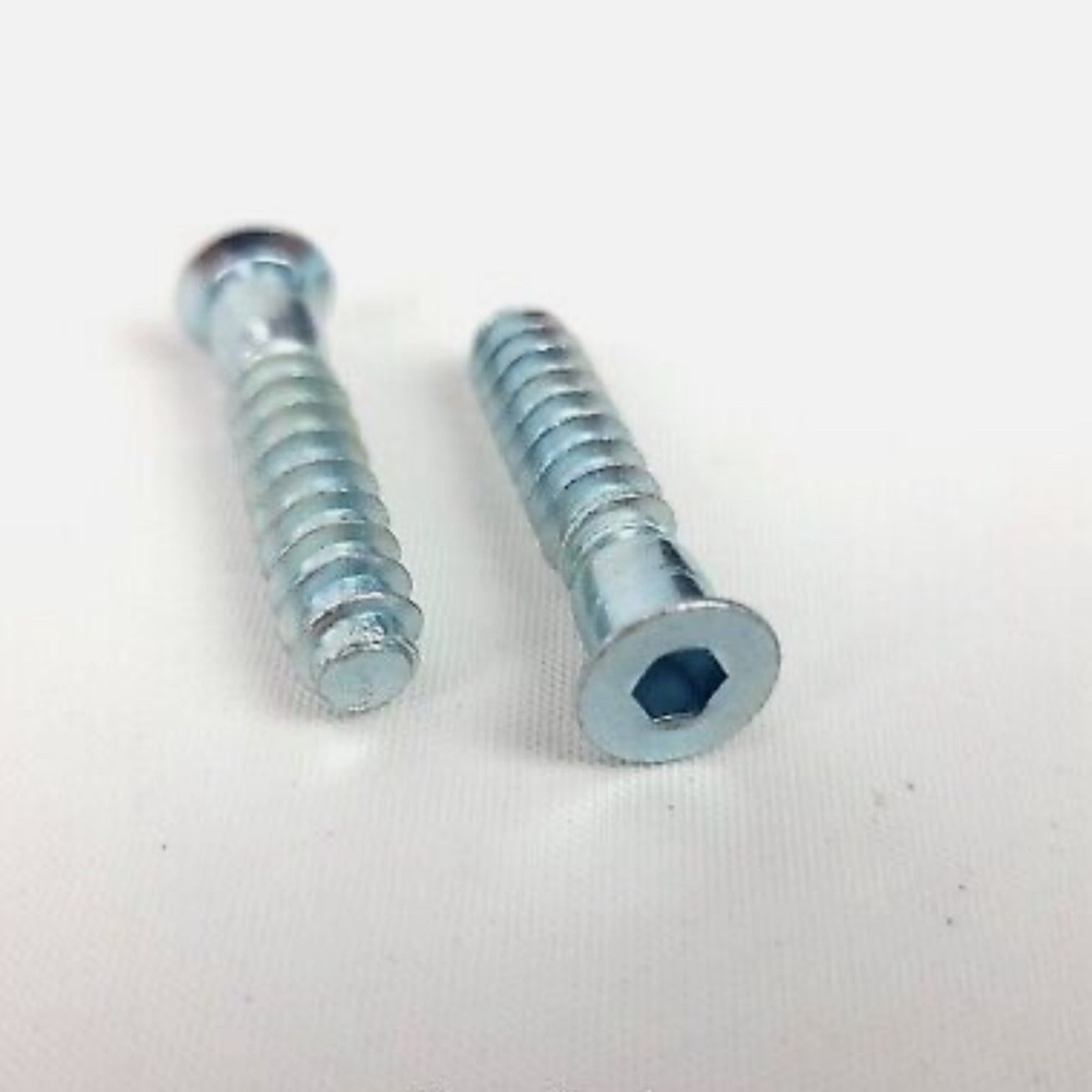 IKEA Wood Screw Part # 100211 100212 (2 pack) 40MM Silver ReplacementIKEA